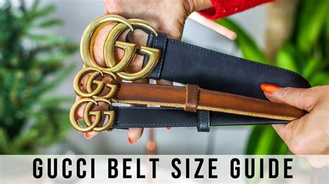 gucci belt sizes guide|gucci belt thin vs thick.